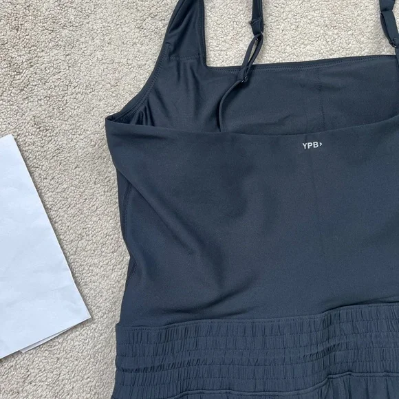 YPB Abercrombie sculptLUX‎ Hybrid Flyaway One Piece Romper Black Sz XXL - Picture 7 of 9